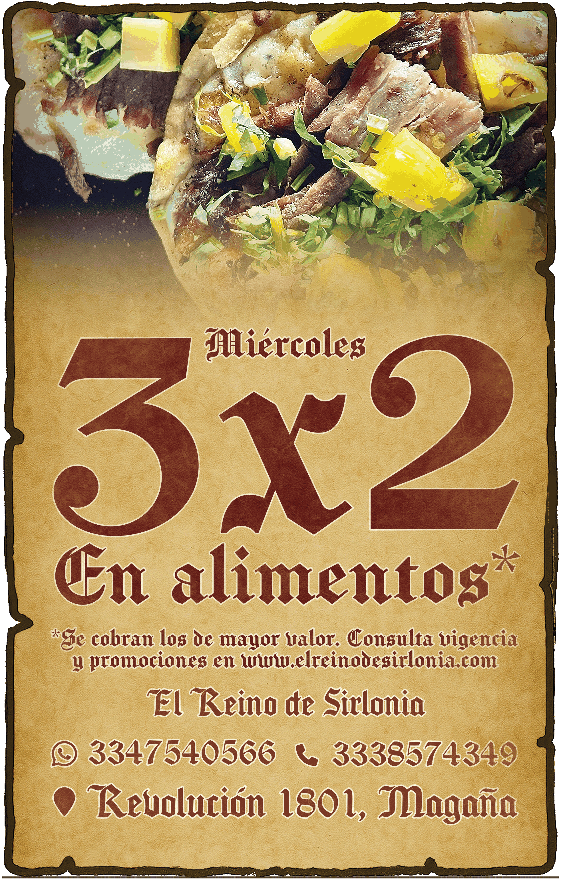 Promoción Miércoles